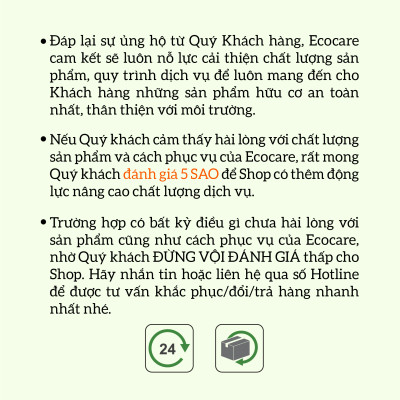 Nước tẩy rửa bồn cầu Hữu cơ diệt khuẩn Ecocare  với tinh chất Quế 1000 ml