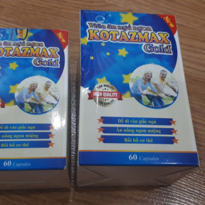 Thực Phẩm Chức Năng Kotazmax Gold - Bổ Sung Lysin - Vitamin - Khoáng Chất Cho Người Lớn Tuổi