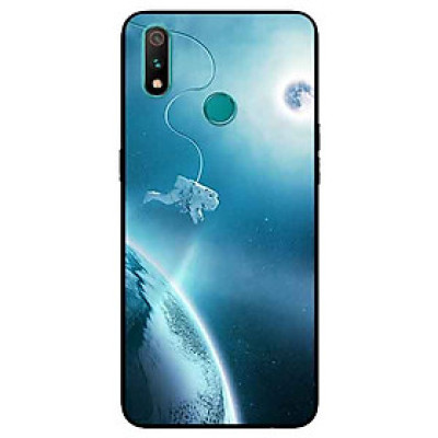 Ốp Lưng in cho Realme 3 Mẫu Ngoài Không Gian - Hàng Chính Hãng
