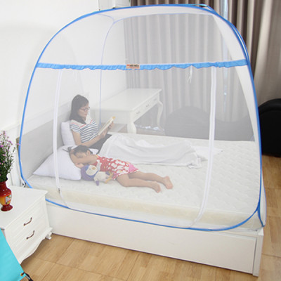 Mùng Chụp Tự Bung Cao Cấp Mộc Miên - Đỉnh Rộng 1m6x 2m