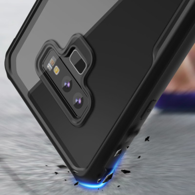 Ốp Lưng Chống Sốc Mặt Lưng Trong Suốt Bảo Vệ Cho Samsung Galaxy Note 9 - Hàng Chính Hãng Xundd