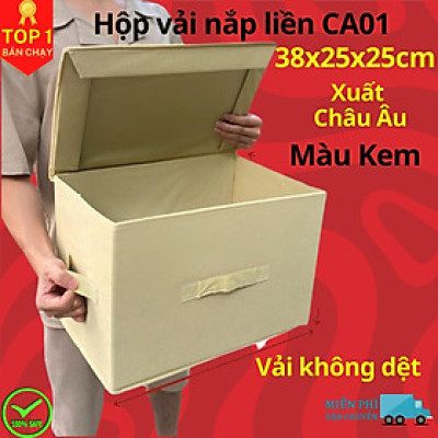 Hộp Đựng Đồ Đa Năng Quần Áo Chăn Màn – Túi Vải Đựng Phong Cách Thụy Điển Sang Trọng, Lịch Sự – Chính hãng D Danido