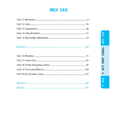 Sách - GLOBAL SUCCESS - Bài tập tiếng anh lớp 4 tập 2 (có đáp án)