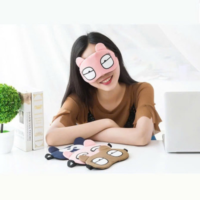 Tấm Che Bịt Mắt Có Túi Gel Làm Mát Giảm Căng Thẳng Kích thước 19x10 cm- Giao ngẫu nhiên