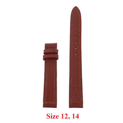  Dây đồng hồ da bò nhiều size màu nâu đỏ HC8104-18-32