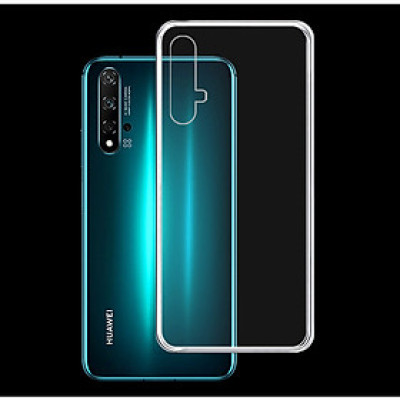 Ốp lưng cho Huawei Nova 5T - 01283 - Ốp dẻo trong - Hàng Chính Hãng