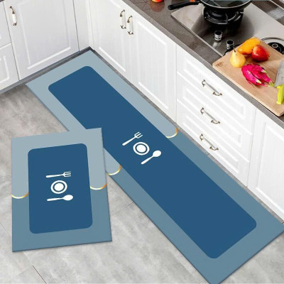 Set 2 Thảm Bếp Silicon - Set 2 thảm silicon phòng tắm