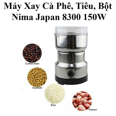 Máy Xay Nima Japan 8300 150W Xay Cà Phê, Tiêu, Bột, Ngũ Cốc Đa Năng