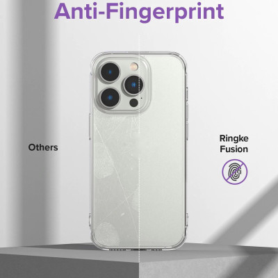 Ốp Lưng Nhám Chống Vân Tay Dành Cho iPhone 14 Pro Max / 14 Pro / 14 PLUS / 14 RINGKE FUSION MATTE CLEAR - Hàng Chính Hãng
