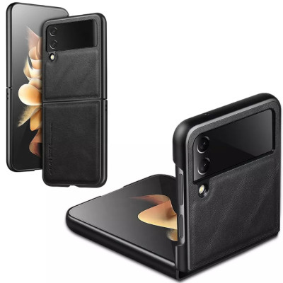 Ốp lưng cho SamSung Galaxy Z Flip 3 chính hãng X-level dạng da mềm - Hàng nhập khẩu