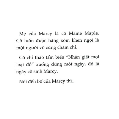 Mogu Mọt Sách - Loạt Truyện Mèo Dayan - Chuyện Của Marcy