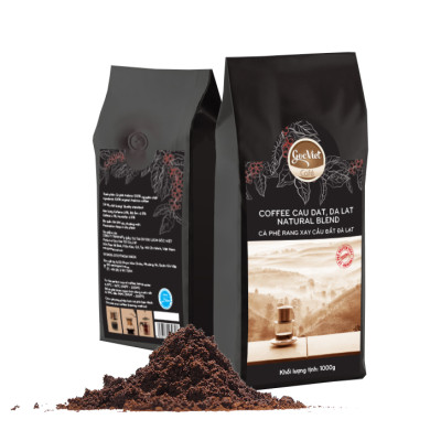 Cà phê Arabica Cầu Đất, Đà Lạt- 100% cà phê nguyên chất 500 g