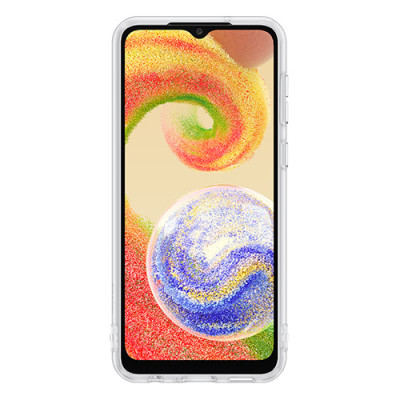 Ốp Lưng Nhựa Dẻo Trong Samsung Galaxy A04 Soft Clear Cover EF-QA045TTEGWW - Hàng Chính Hãng
