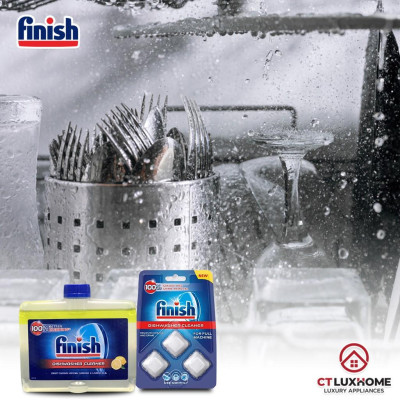 Viên vệ sinh máy rửa bát - Dung dịch vệ sinh máy rửa bát Finish 