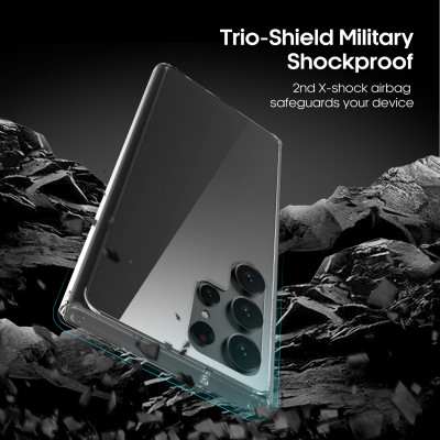 Ốp Lưng PC Trong Suốt Dành Cho Samsung Galaxy S24 / Galaxy S24 Plus / Galaxy S24 Ultra - Hàng Chính Hãng