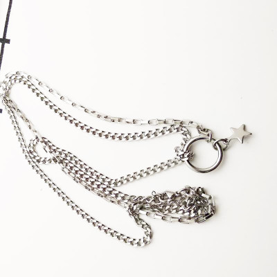 Vòng cổ nam nữ ngôi sao cá tính unisex