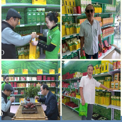 Combo 02 hộp trà tân cương long đình 100 gram 
