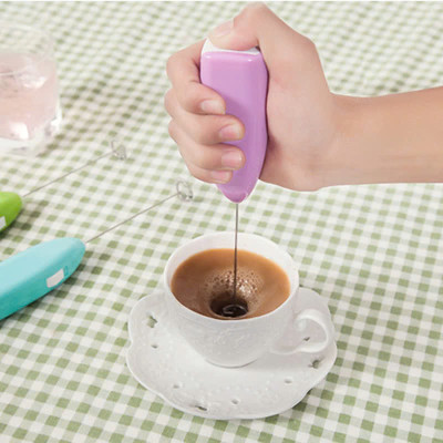 Máy Đánh Trứng, Đánh Sữa Và Tạo Bọt Cafe Cầm Tay Di Động 3 Tốc Độ Sử Dụng Pin Sạc Cao Cấp - Hàng Nhập Khẩu