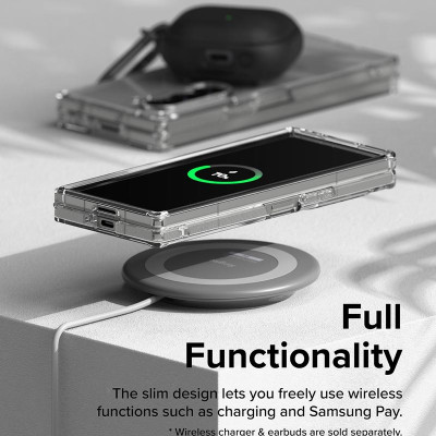 Ốp lưng trong suốt cho Samsung Galaxy Z Fold 7/ Z Fold 6 RINGKE Fusion, thương hiệu Hàn Quốc_ Hàng chính hãng