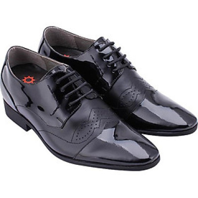 Giày Tăng Chiều Cao Nam Huy Hoàng HT7180 - Đen