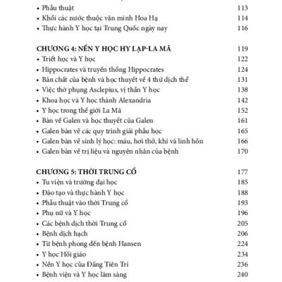 Lịch Sử Y Học