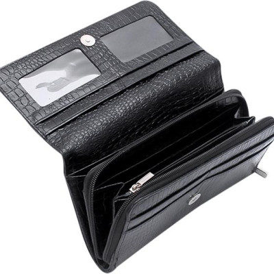 Ví Nữ Huy Hoàng HT3133 (10 x 19.5 cm) - Đen