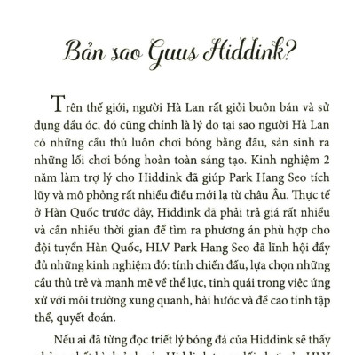 Phong Cách Quản Trị Park Hang Seo - Bí Quyết Thành Công Của Doanh Nghiệp Hàn Quốc (Tái Bản 2019)