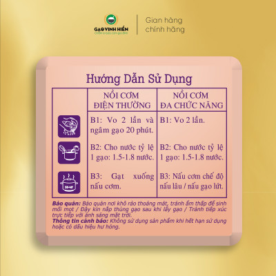 [TIẾT KIỆM] Combo 4 túi Gạo Lứt Thơm ST25 Vinh Hiển - Tiết kiệm, nguyên cám, dẻo mềm