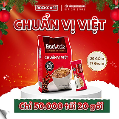 RockCafe - Cà phê 3 trong 1 Chuẩn Vị Việt