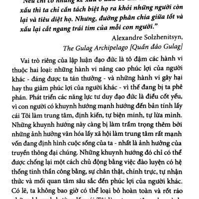 Cẩm Nang Tư Duy Đạo Đức