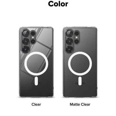 Ốp lưng cho Samsung Galaxy S25 Ultra RINGKE Fusion Magnetic - Hàng Chính Hãng