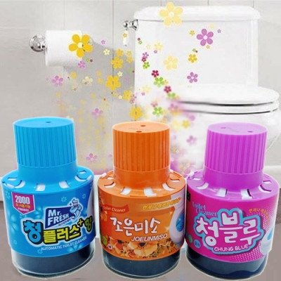 Đồ dùng vệ sinh nhà tắm - Lọ khử mùi bồn cầu Hàn Quốc , diệt khuẩn , hương thơm dịu nhẹ , chai thả bồn cầu giúp nhà vệ sinh luôn thơm mát , sạch sẽ 
