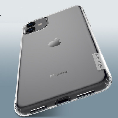 Ốp lưng silicon dẻo trong suốt dành cho iPhone 11 Pro 5.8 chính hãng Nillkin Nature