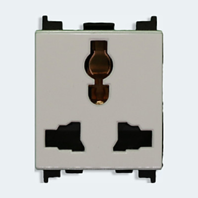 Ổ cắm đơn đa năng 13A, size M (F1426UAM_WE)