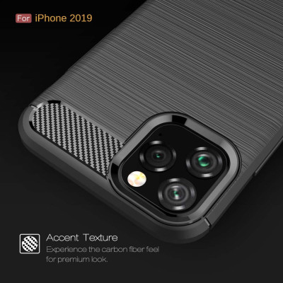 Ốp lưng chống sốc Likgus cho iPhone 11 Pro Max (6.5 inch) (chuẩn quân đội, chống va đập, chống vân tay) - Hàng nhập khẩu