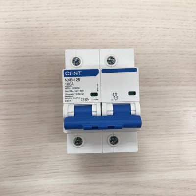 CB đóng ngắt, aptomat Chint 100A 2P 230V/400V