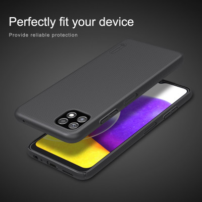 Ốp lưng cho SamSung Galaxy A22 5G chính hãng Nillkin dạng sần - Hàng nhập khẩu