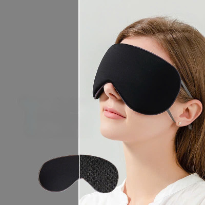 Bịt Che Mắt Ngủ Văn Phòng, Trên Xe Ô tô, Máy Bay, Thoáng Khí, Mềm Mại Cho Giấc Ngủ Ngon, Mặt Nạ Ngủ. Du Lịch Dã Ngoại Phượt Thiền - Giao Màu Ngẫu Nhiên