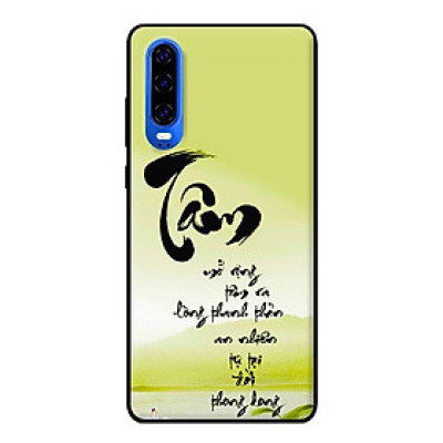 Ốp lưng in cho Huawei P30 mẫu Tâm - Hàng chính hãng