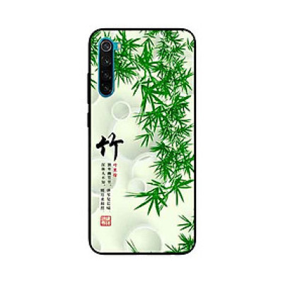 Ốp Lưng in cho Xiaomi Redmi Note 8 Pro Mẫu Tranh Nền Tre - Hàng Chính Hãng