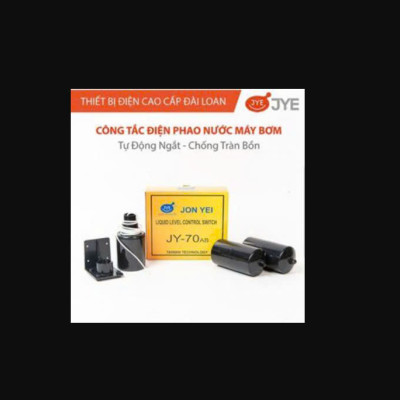 Phao điện/Phao điện chống tràn chống cạn có lỗ thoát khí JY-191 JYE - Bảo hành 2 năm hàng chính hãng 