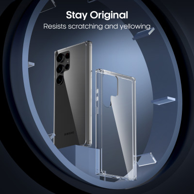 Ốp Lưng PC Trong Suốt Dành Cho Samsung Galaxy S24 / Galaxy S24 Plus / Galaxy S24 Ultra - Hàng Chính Hãng