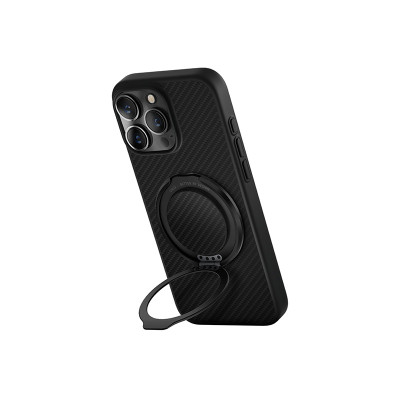 Ốp UNIQ KEVA AIR Cho iPhone 16 Pro Max Bằng Sợi Aramid Tặng Kèm Phụ Kiện GripFit Làm Chăn Đế Hoặc Móc Tay Khi Cầm Hàng Chính Hãng