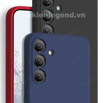 Ốp Lưng Dành Cho Samsung Galaxy S24 Silicone Dẻo Lót Nhung Nỉ Chống Sốc chống bẩn hạn chế bám vân tay - Hàng Nhập Khẩu