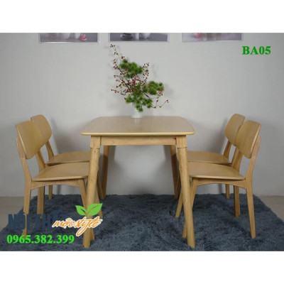 Bộ bàn ăn PLC đẹp độc đáo và chắc khỏe, bàn ghế ăn đẹp giá rẻ tại Hà Nội