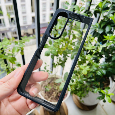 Ốp lưng cho Galaxy Z Fold 5 Likgus trong viền màu- hàng chính hãng