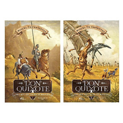 Don Quixote - Nhà Quý Tộc Tài Ba Xứ Mancha (Trọn Bộ 02 Cuốn)
