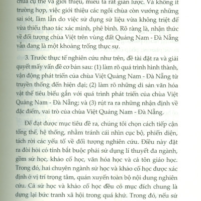 Chùa Việt Quảng Nam - Đà Nẵng Truyền Thống Và Hiện Đại (Từ Đầu Thế Kỉ XVII Đến Đầu Thế Kỉ XXI) (Sách chuyên khảo) - Lê Xuân Thông, Đinh Thị Toan