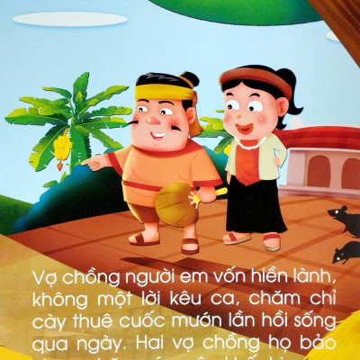 Cổ Tích Việt Nam Chữ To Cho Bé Tập Nói, Tập Đọc - Cây Khế