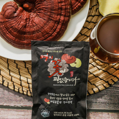 Nước tinh chất nấm linh chi thanh xuân - gói 100g - Hàn Quốc